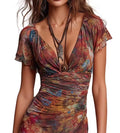 Vestido Midi Floral Amélie