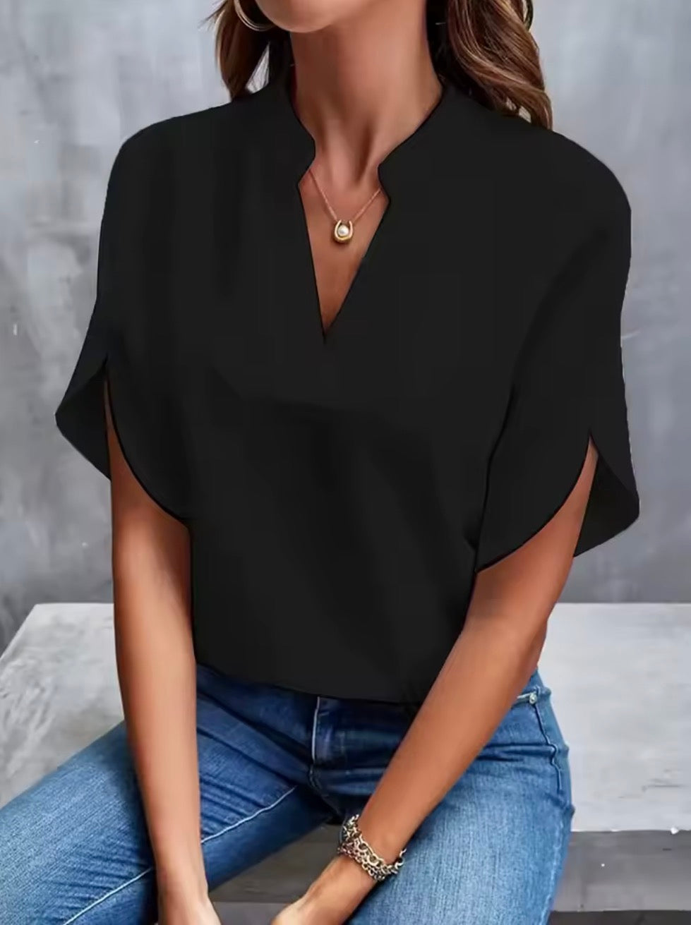 Blusa Élite estilo V