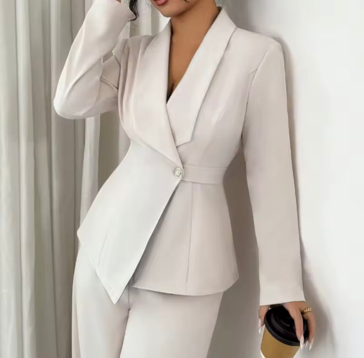 Conjunto Elegante  con Pantalón Largo