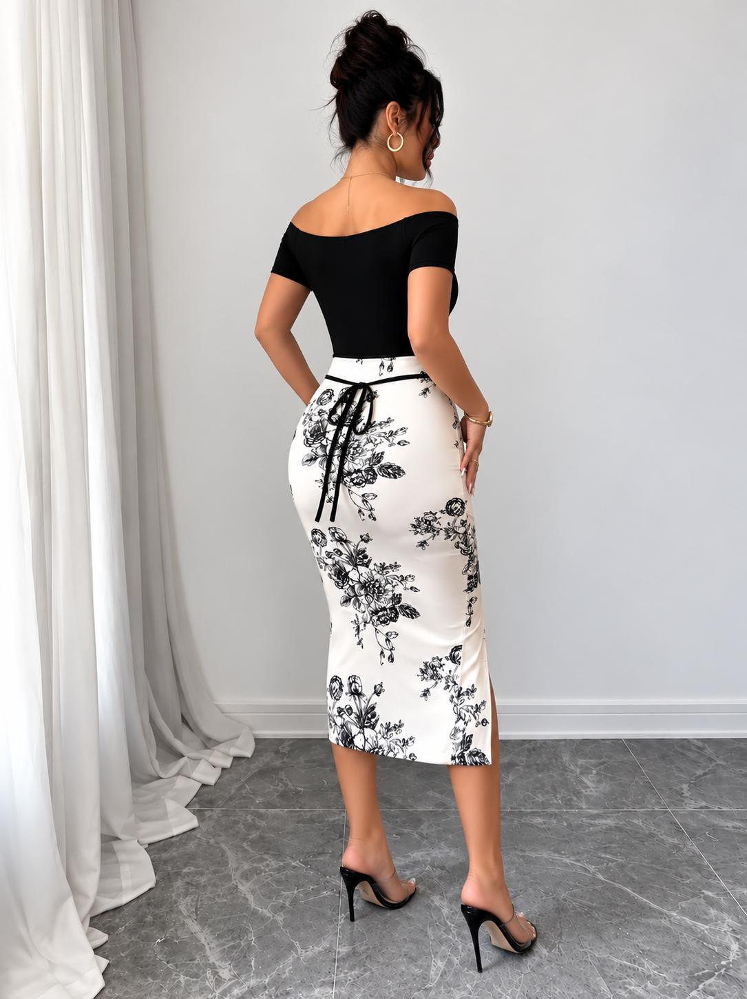 Vestido Amélie Noir