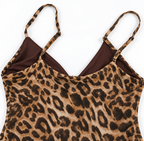 Vestido Maxi Leopardo con Tirantes Ajustables